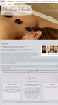 Mobile Screenshot of healinghandssalon.net